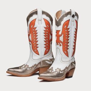 Mezcalero Hannah Dragon Fire Western Cowboy Boots